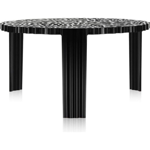 Kartell T-Table Salontafel Small 50 Zwart