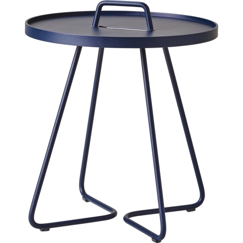 Cane-Line On-the-move Bijzettafel SØ44 Midnight Blauw
