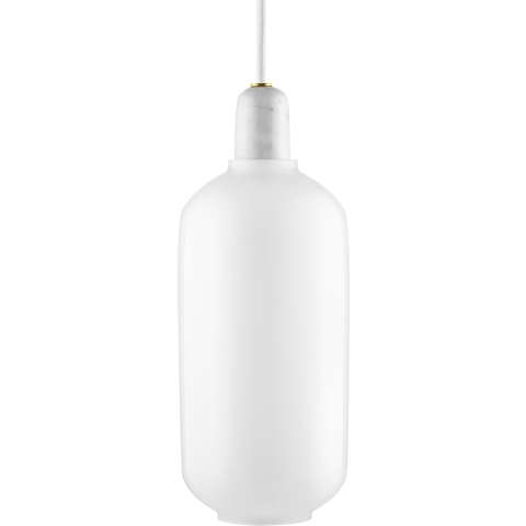 Normann Copenhagen Amp Lamp Hanglamp LargeØ11.2 Wit