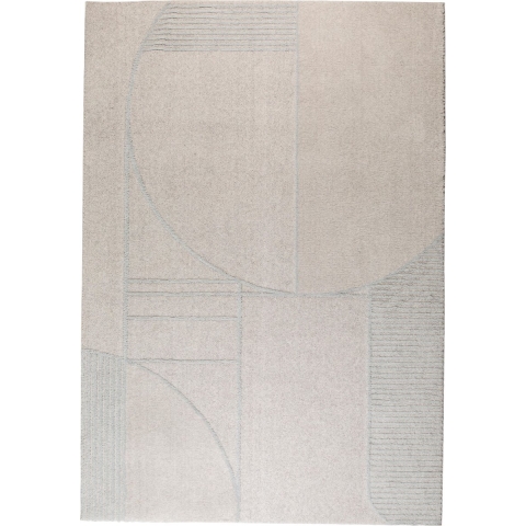 Zuiver Bliss Vloerkleed 200x300 Grijs Blauw