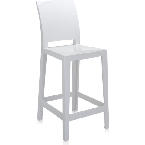 Kartell One More One More Please Vierkant High Wit Barkruk