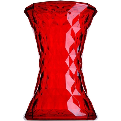 Kartell Stone Bijzettafel Rood