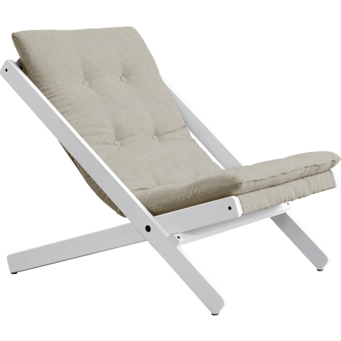 Karup Design Boogie Klapstoel Wit Linnen