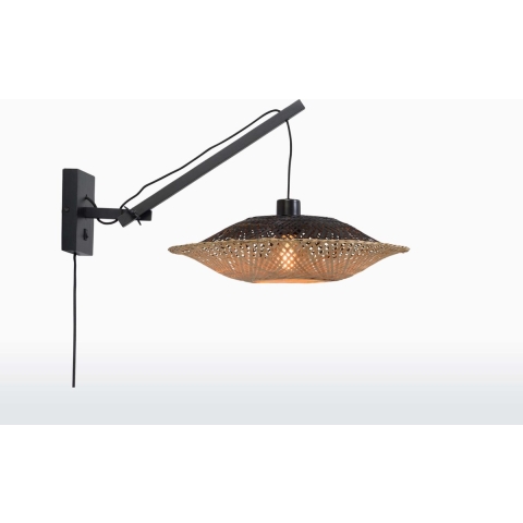Good&Mojo Kalimantan Vloerlamp Small Zwart
