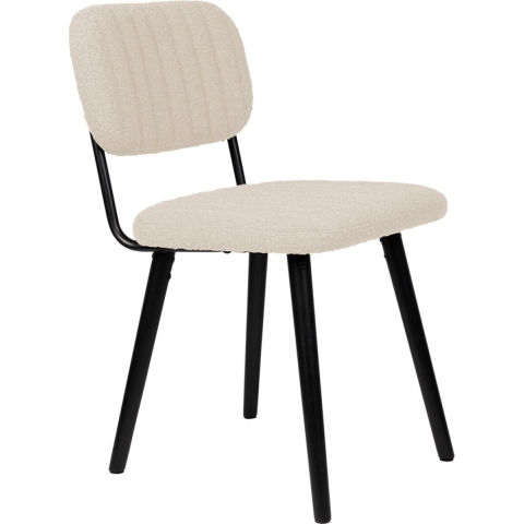 Livingstone Design Norton Eetkamerstoel Boucle Off White