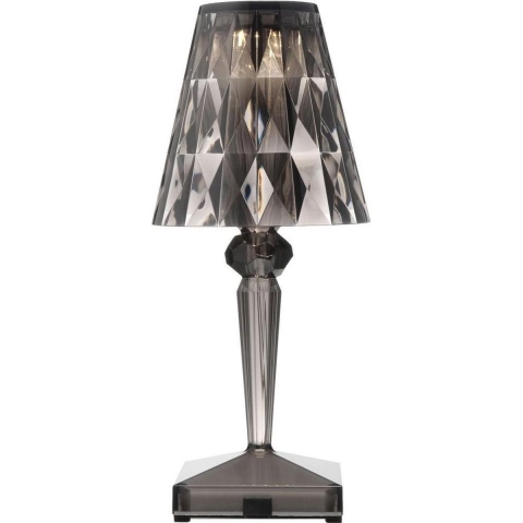 Kartell Battery Tafellamp LED Oplaadbaar Grijs