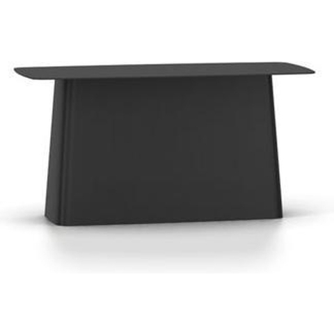Vitra Metal Side Table Bijzettafel Outdoor Groot Zwart