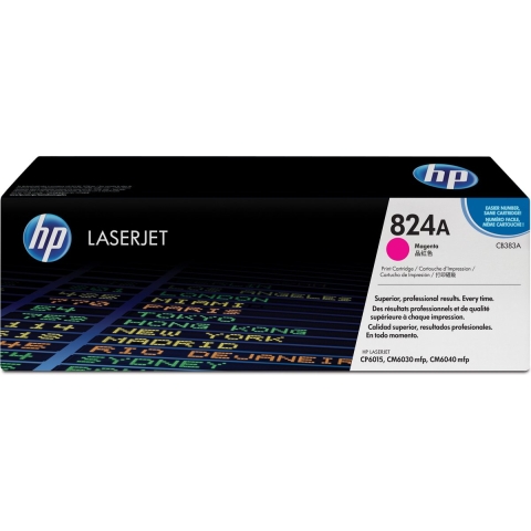 HP 824A originele magenta LaserJet tonercartridge