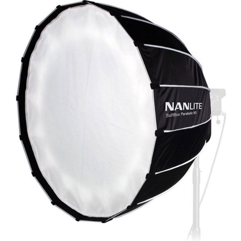 Nanlite Parabolic Softbox 90cm (Easy-up) | Softboxen | Fotografie - Flitsen | 6949987460763