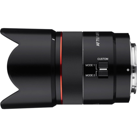 Samyang AF 75mm F1.8 X voor Fuji X-Mount