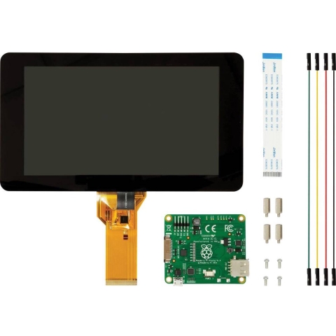 Raspberry Pi® RB-LCD-7 Displaymodule 17.8 cm (7 inch) 800 x 480 Pixel Geschikt voor serie: Raspberry Pi