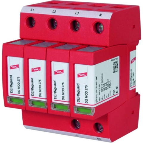 DEHN 952400 DG M TNS 275 Overspanningsveilige afleider Overspanningsbeveiliging voor: Verdeelkast 40 kA 1 stuk(s)