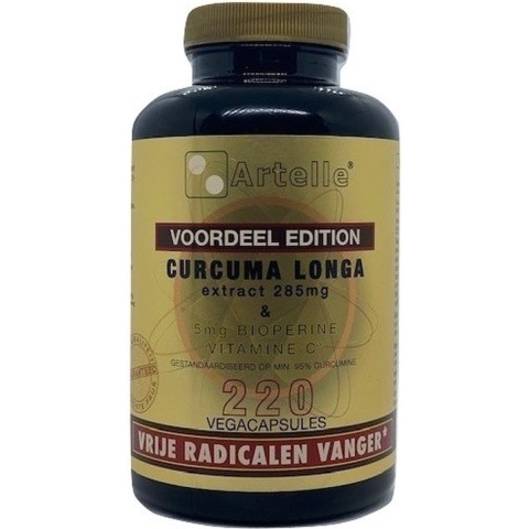 Artelle Curcuma Longa Extract Vegacapsules