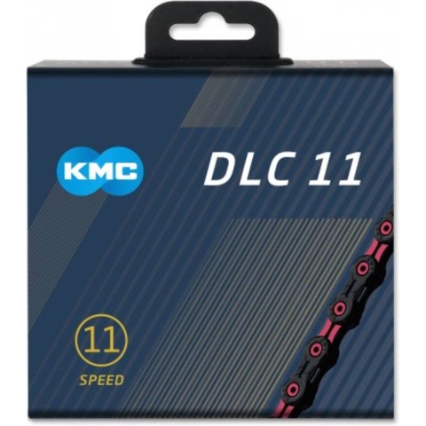 KMC DLC 11 zwart/roze 11 speed ketting