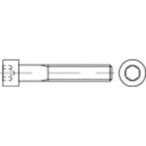 TOOLCRAFT 114947 Cilinderschroeven M20 65 mm Binnenzeskant (inbus) DIN 912 Staal 25 stuk(s)
