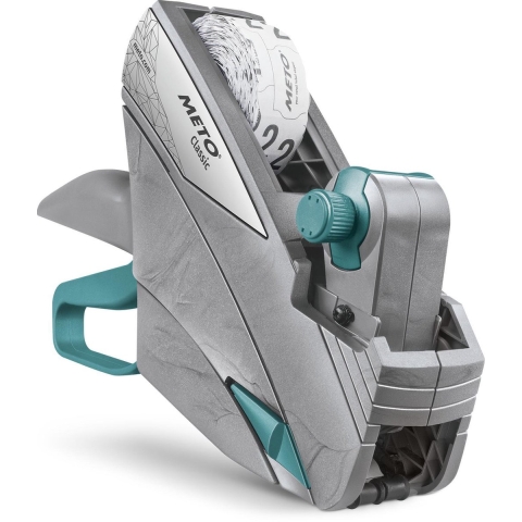 METO Prijsapparaat Classic S Aantal drukregels: 1 Grijs