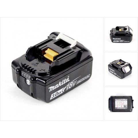 Makita BL 1830B 197599-5 Gereedschapsaccu 18 V 3 Ah Li-ion