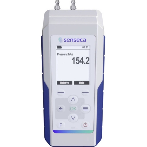 Senseca PRO 215-5 Drukverschilmeter Luchtdruk, Niet-agressieve gassen, Corrosieve gassen 2000 hPa (max)