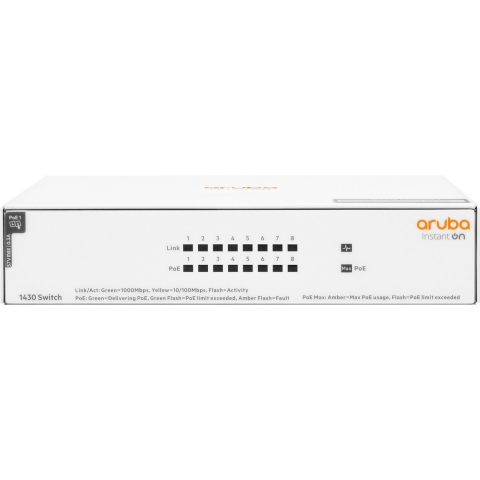 aruba R8R46A#ABB Netwerk switch 8 poorten 16 GBit/s