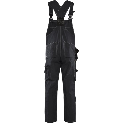 Blåkläder 2600 Bretelbroek - Zwart - Maat 48 (M)