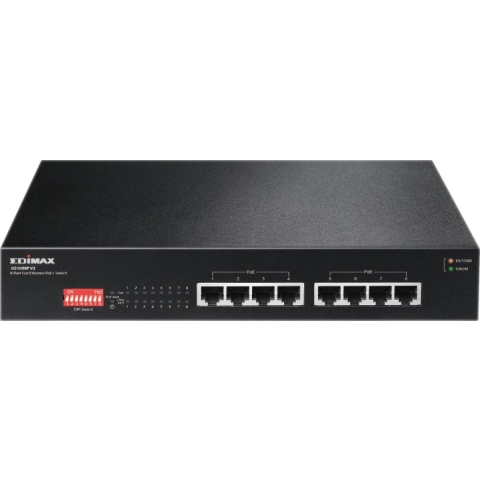 EDIMAX GS-1008P V2 Netwerk switch 8 poorten 10 MBit/s