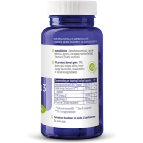 Vitakruid Vegan Omega 3 Triglyceride Capsules