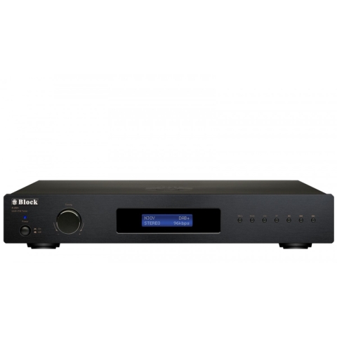 Block Audio R-250+ Black met Bluetooth en afstandbediening via de versterker V-250