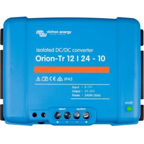 Victron Energy Orion-Tr 12/24-10A (240W) Isolated DC-DC converter DC/DC-converter - 20 V, 30 V/DC/10 A 240 W