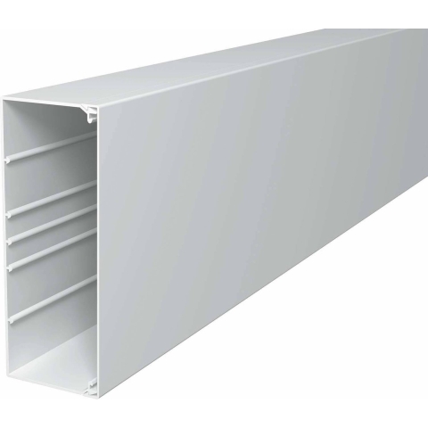 OBO Bettermann 6191312 Kabelgoot (l x b x h) 2000 x 210 x 80 mm Zuiver wit 1 stuk(s)