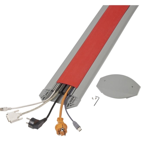 Serpa Kabelbrug 5.01079.3020 TPE (geurloos rubbermengsel) Lichtgrijs, Rood Aantal kanalen: 5 1500 mm Inhoud: 1 set(s)