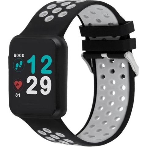 X-WATCH Keto Sun Reflect Smartwatch 40 mm Zwart