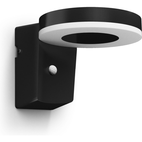 Philips Zonal 8720169265769 Wandlamp op zonne-energie met bewegingsmelder 1.3 W Zwart