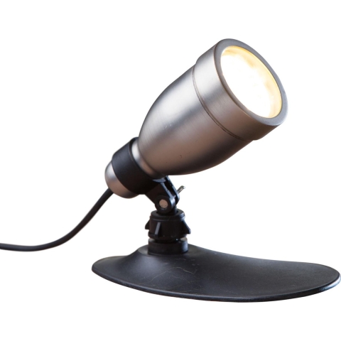 Heissner Spot 6W warm wit metaal - Heissner