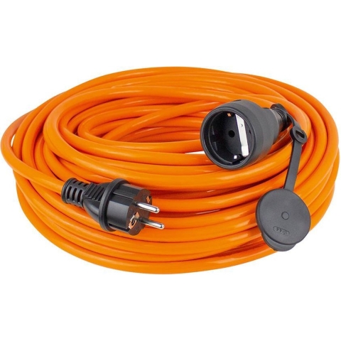 AS Schwabe 59210 Stroom Verlengkabel 16 A Oranje 10.00 m H07BQ-F 3G 2,5 mm²
