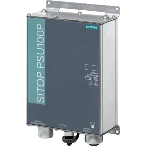 Siemens Sitop PSU100P DIN-rail netvoeding 24 V/DC 5 A 120 W Aantal uitgangen: 1 x Inhoud: 1 stuk(s)