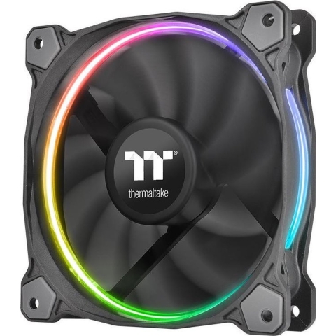 Thermaltake RIING 14 LED PC-ventilator RGB (b x h x d) 140 x 140 x 25 mm Incl. LED-verlichting