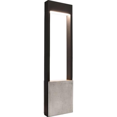 Deko Light Chertan 733044 Staande buitenlamp LED LED vast ingebouwd 13 W Energielabel: G (A - G) Donkergrijs