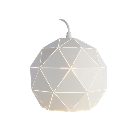 Deko Light Asterope rund 250 342129 Hanglamp LED, Halogeen E27 40 W Wit