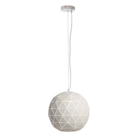 Deko Light Asterope rund 400 342130 Hanglamp LED, Halogeen E27 40 W Wit