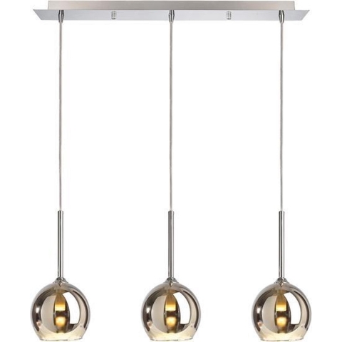 Deko Light Bunda 342115 Hanglamp LED, Halogeen G9 28 W Zilver