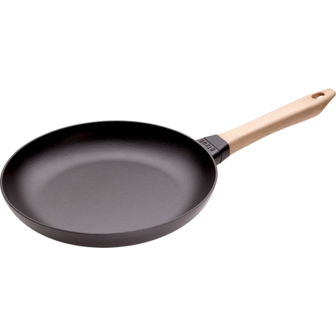 Staub Koekenpan - Zwart - ø 28 cm - geëmailleerde anti-aanbaklaag