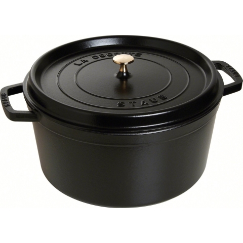 Staub Braadpan / Cocotte - Zwart - ø 34 cm / 12.6 liter