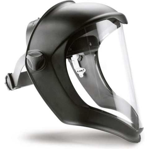 Honeywell Bionic 1011624 Gezichtsscherm Zwart, Transparant EN 166, EN 169, EN 170 DIN 166, DIN 169, DIN 170