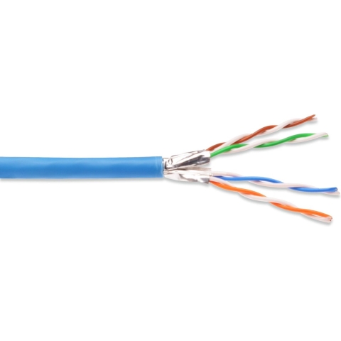Digitus DK-1623-A-VH-1 Netwerkkabel CAT 6A U/FTP 0.25 mm² Lichtblauw 100 m