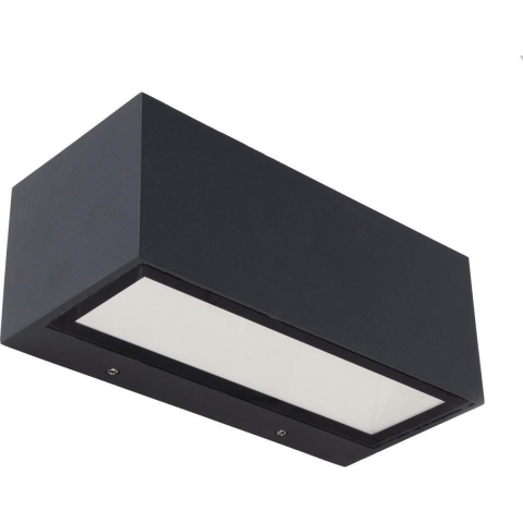 Lutec GEMINI 5189112118 LED-buitenlamp (wand) 20 W Antraciet