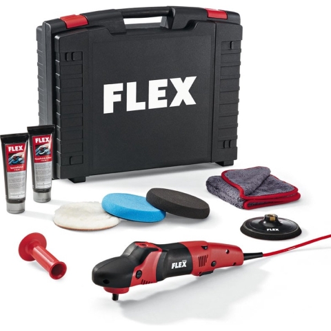 Flex PE 14-2 150 Set Polijstmachine Set In L-Box - 1400W - 150mm– Variabel