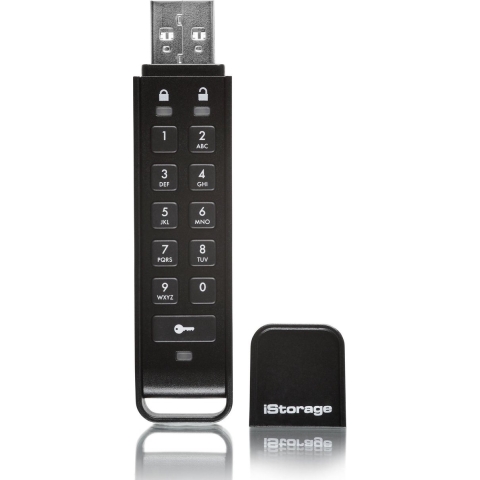 iStorage datAshur® Personal2 USB-stick 64 GB Zwart IS-FL-DAP3-B-64 USB 3.2 Gen 1 (USB 3.0)