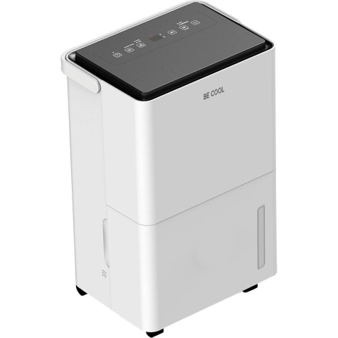 Be Cool BC20LEF2301 Luchtontvochtiger 20 m² 400 W 20 l/dag Wit, Grijs