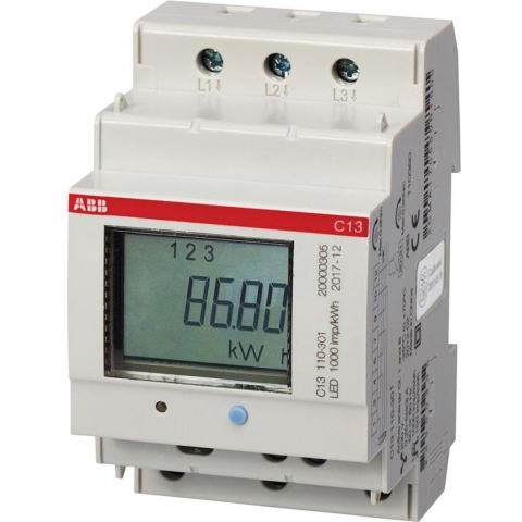 ABB C13 110-301 IEC kWh-meter 1-fase 1 stuk(s)
