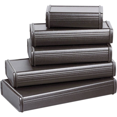 Bopla Alubos ABPH 1000-150 84106150.HMT1 Profielbehuizing Aluminium Zwart 1 stuk(s)